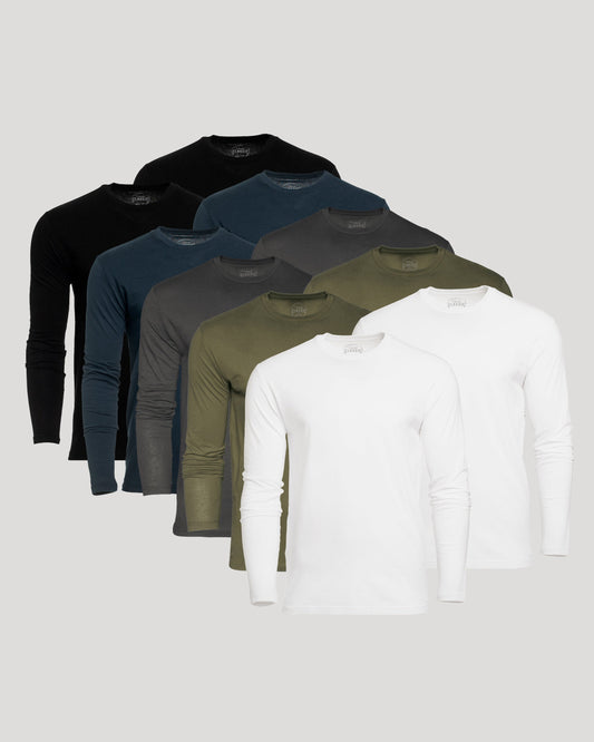 Cottry Staple Classic Long Sleeve Crew Neck 10-Pack - product image 1