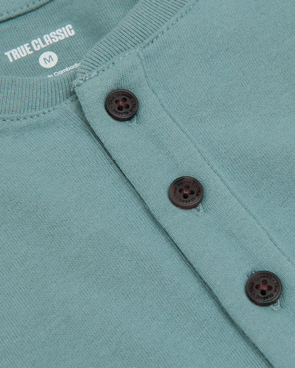 Cottry Citadel Heavyweight Curved Hem Henley - product image 9