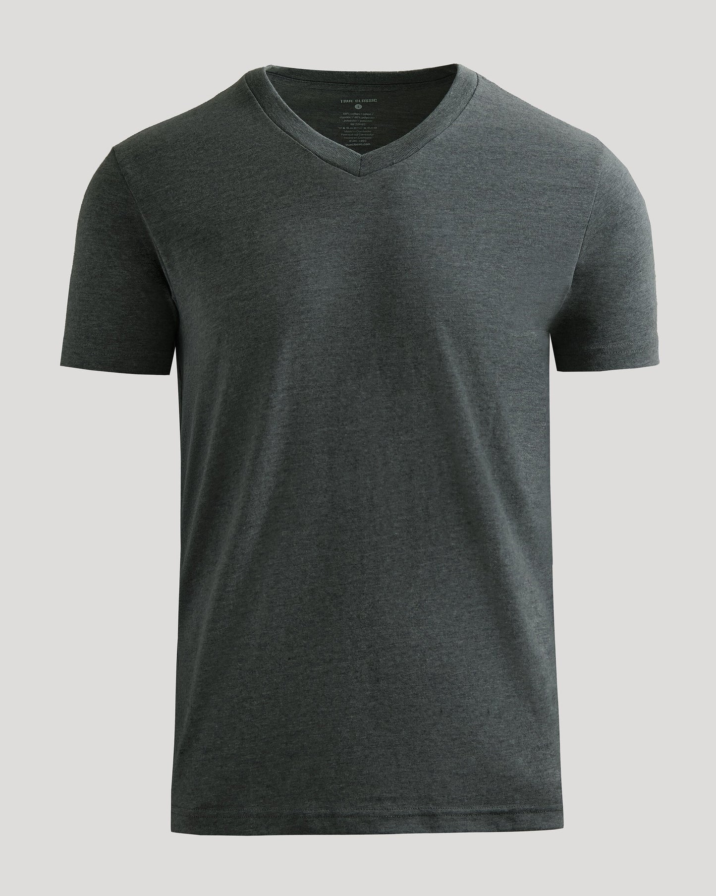 Cottry Charcoal Heather Gray Classic V-Neck - product image 2