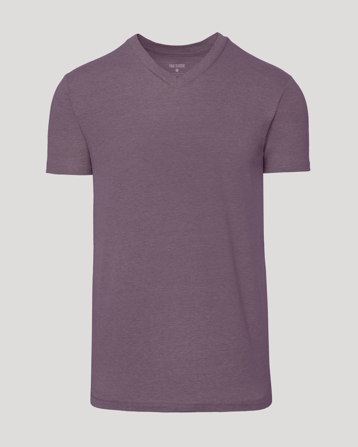 Cottry Dark Heather Amethyst Classic V-Neck - product image 2