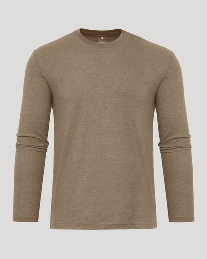 Cottry Dark Heather Sagewood Classic Long Sleeve Crew Neck - product image 2