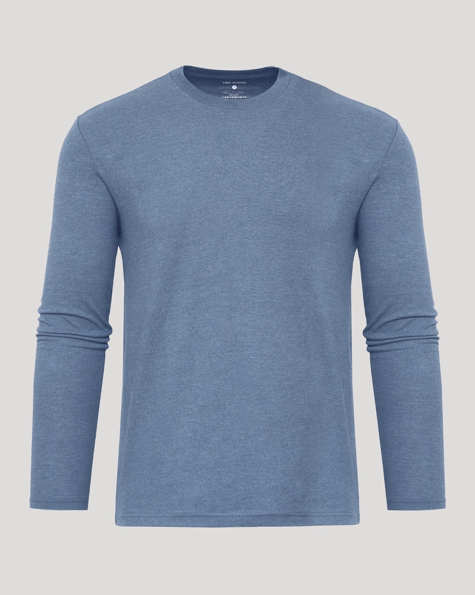 Cottry Dark Heather Vintage Navy Classic Long Sleeve Crew Neck - product image 2