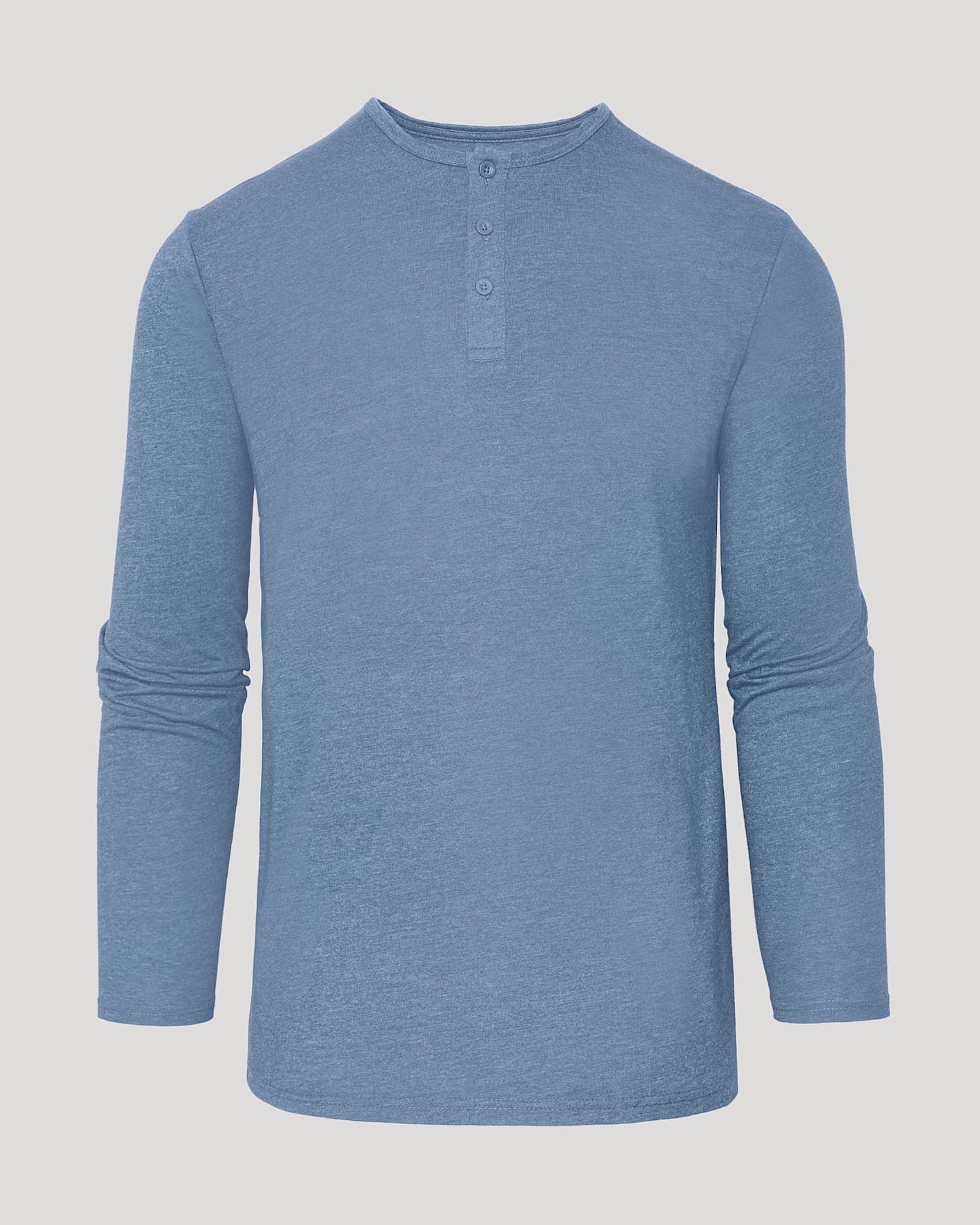 Cottry Dark Heather Vintage Navy Classic Long Sleeve Henley - product image 2
