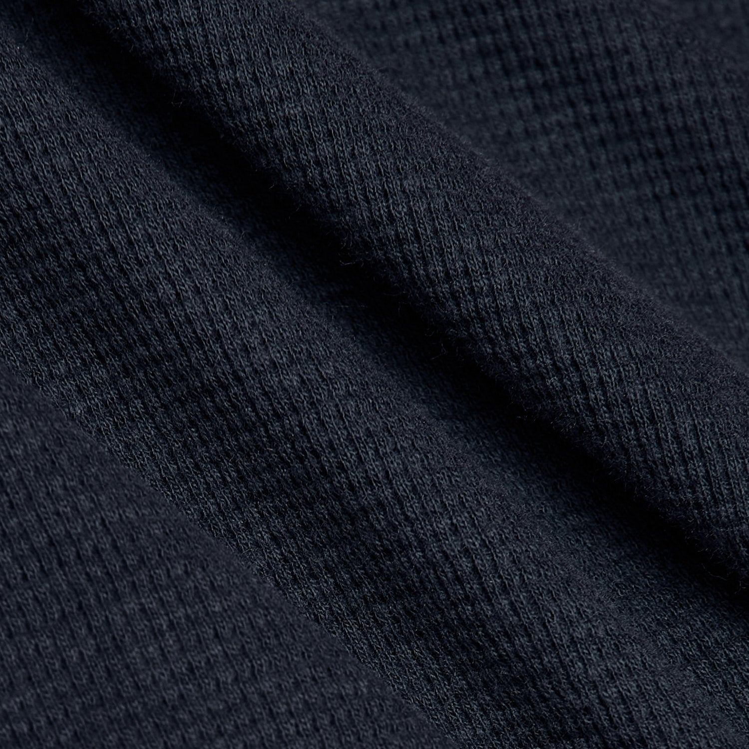 Cottry Navy Waffle Long Sleeve Crew Neck - product image 8