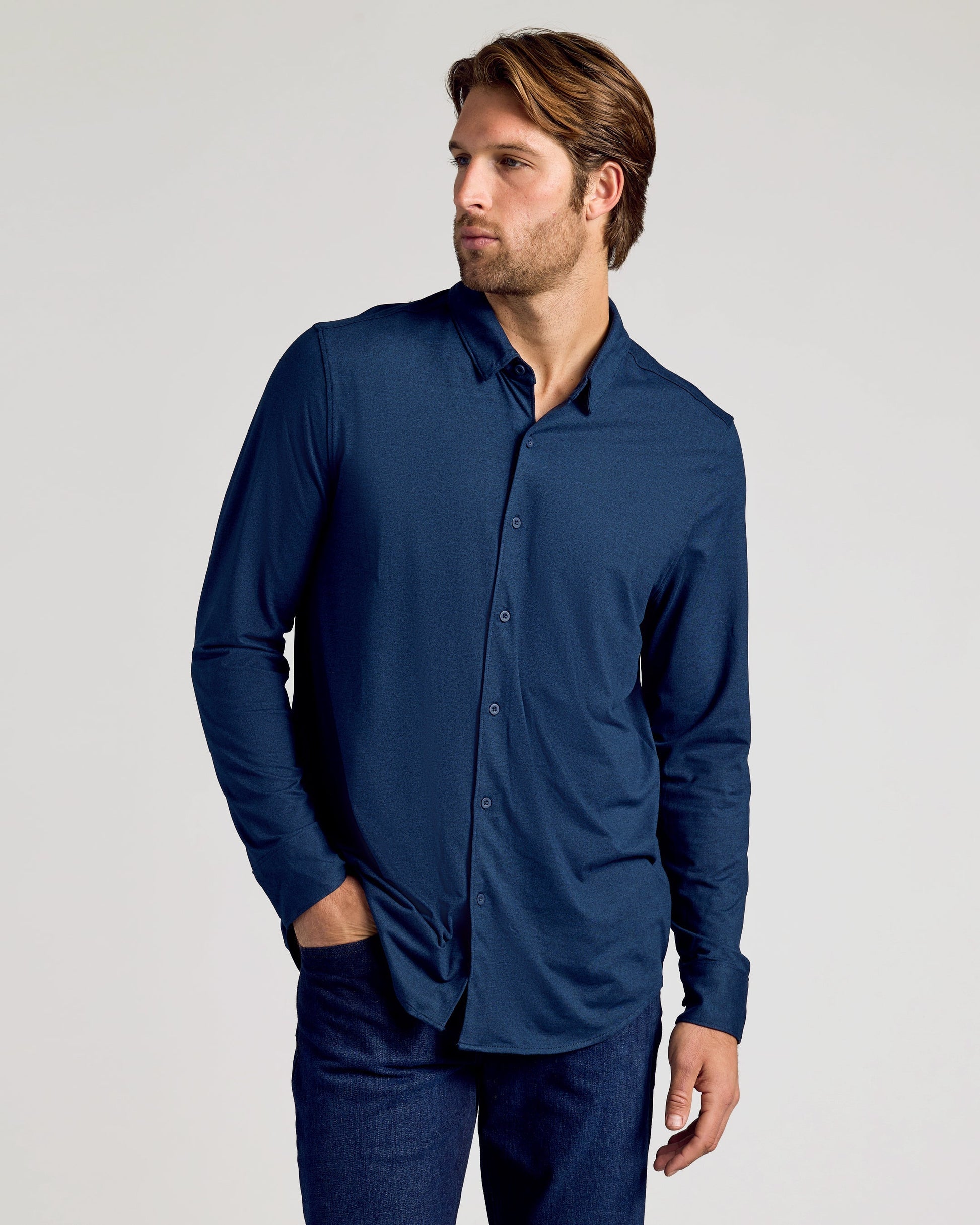 Cottry Long Sleeve Everyday Comfort Shirt 2-Pack - product image 2