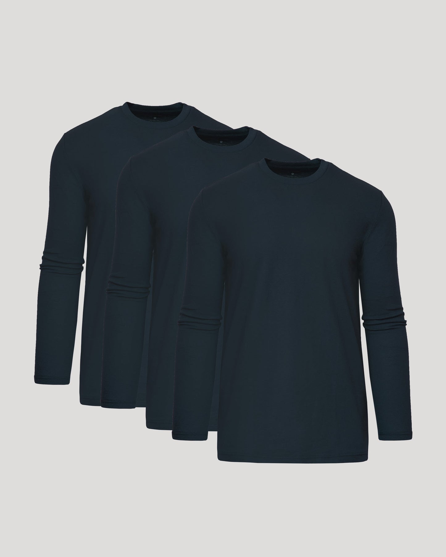 Cottry All Navy Tall Long Sleeve Crew 3-Pack - product image 1