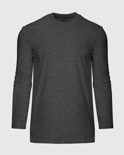 Cottry Charcoal Heather Gray Tall Long Sleeve T-Shirt - product image 2