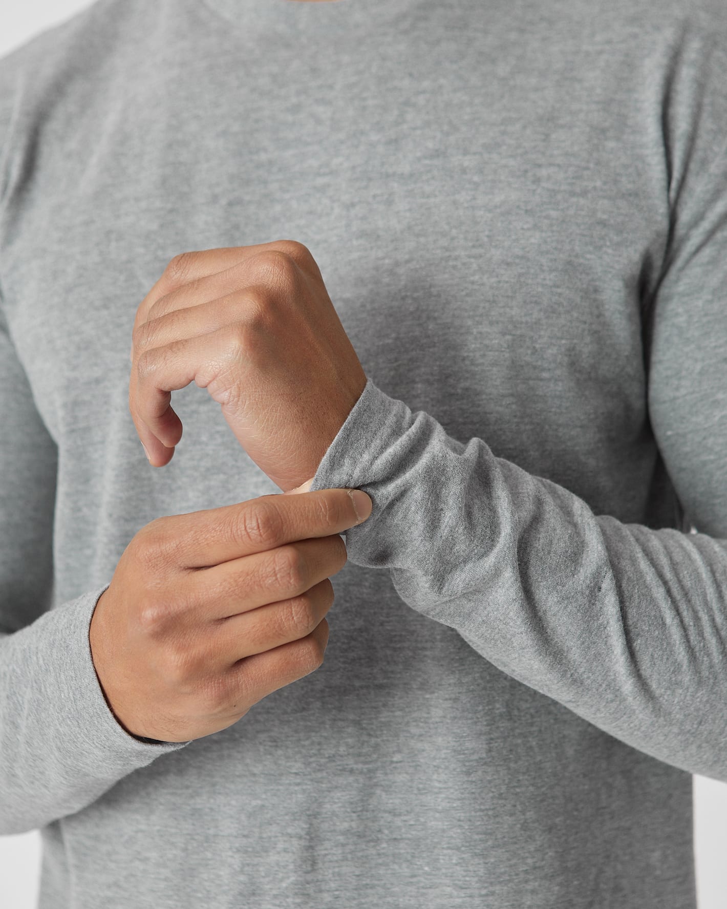 Cottry Heather Gray Tall Long Sleeve T-Shirt - product image 6
