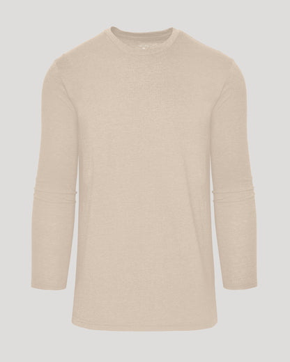 Cottry Heather Camel Tall Long Sleeve T-Shirt - product image 2