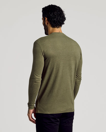 Cottry Heather Military Green Tall Long Sleeve T-Shirt - product image 3