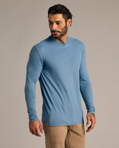 Cottry Indigo Tall Long Sleeve T-Shirt - product image 1