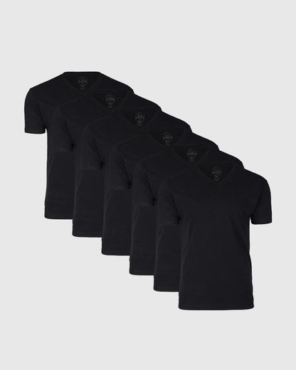 Cottry Black Classic V-Neck 6-Pack - product image 1