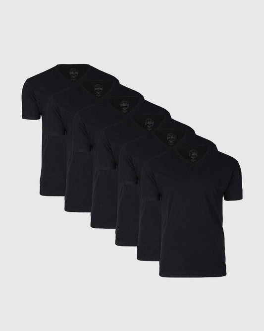 Cottry Black Classic V-Neck 6-Pack - product image 1