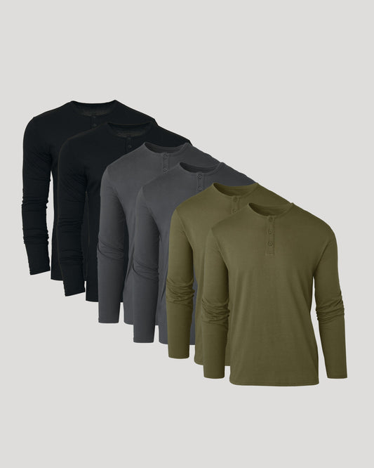 Cottry Classic Henley 6-Pack - product image 1