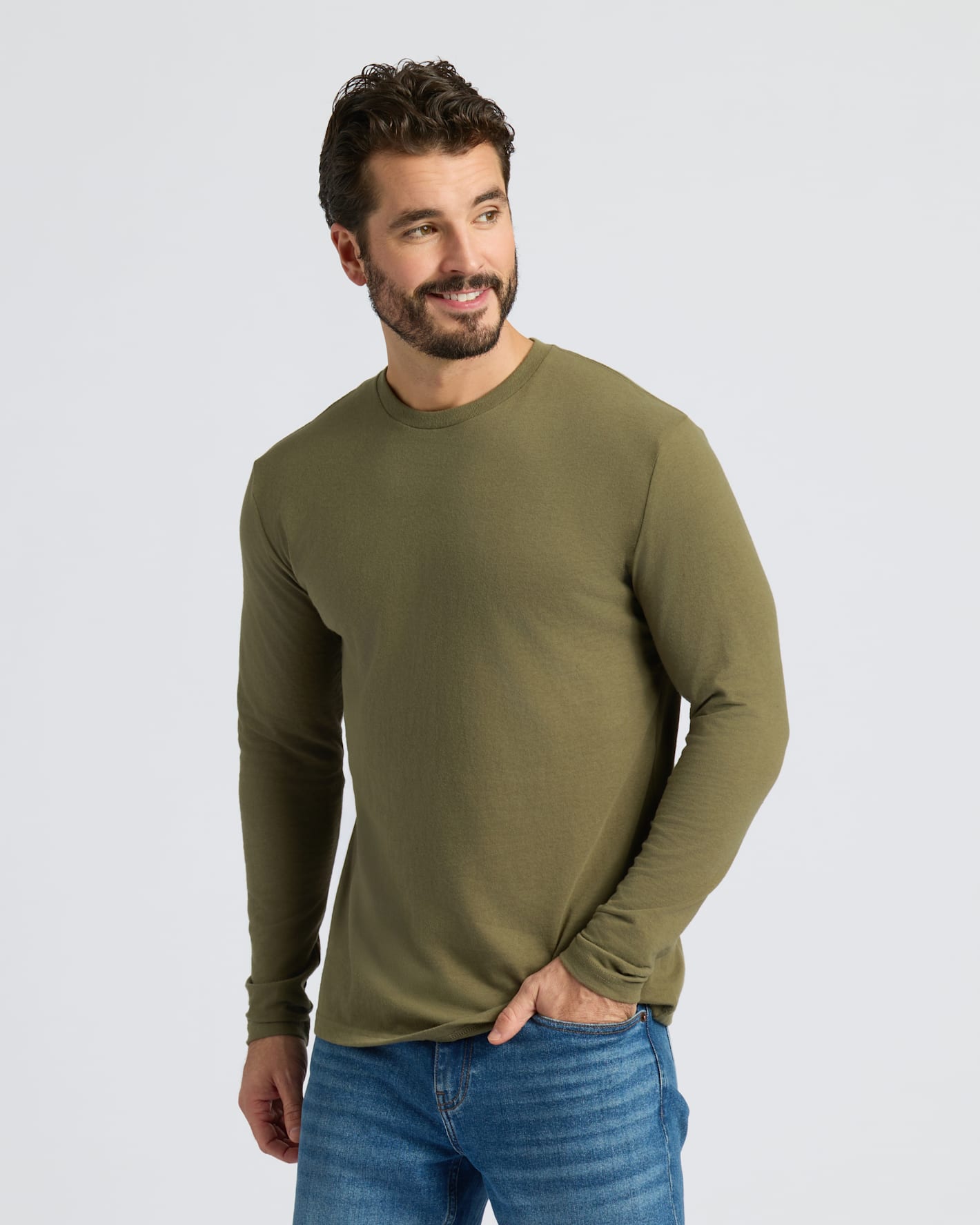 Cottry Essential Classic Long Sleeve Crew Neck 6-Pack - product image 7