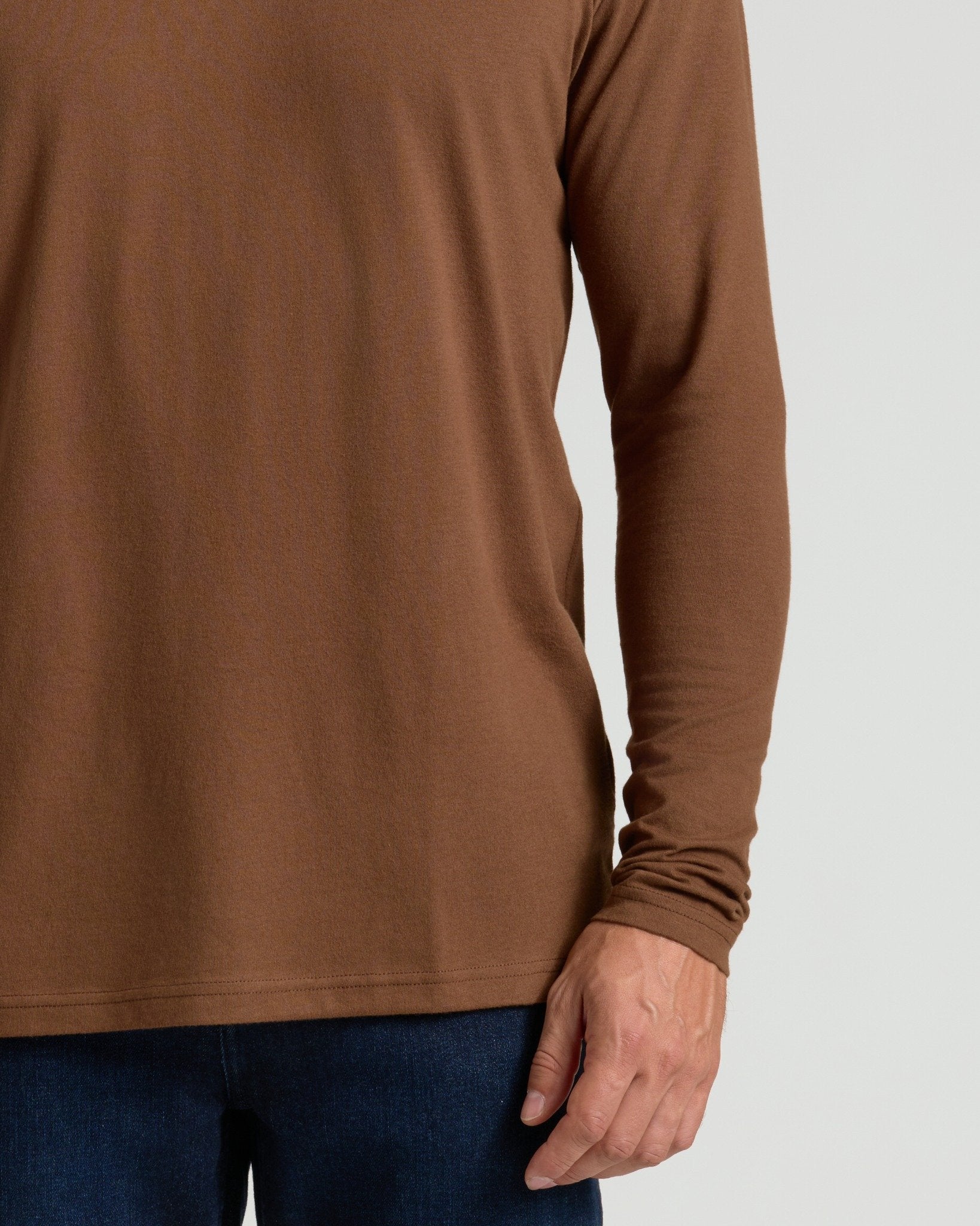 Cottry Sepiawood Classic Long Sleeve Crew Neck - product image 6