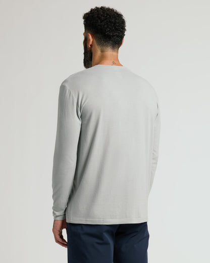 Cottry Steel Classic Long Sleeve Henley - product image 3