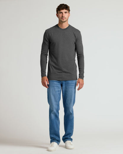 Cottry Charcoal Heather Gray Tall Long Sleeve T-Shirt - product image 3