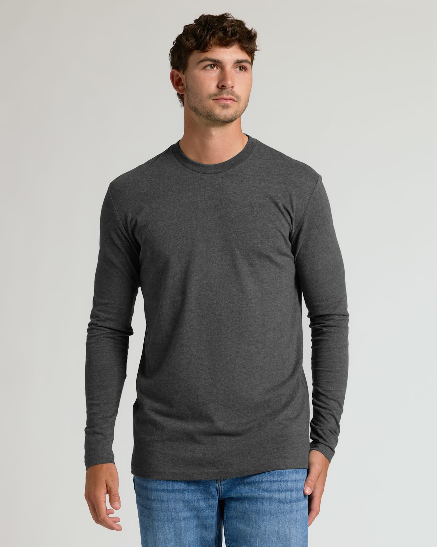 Cottry Charcoal Heather Gray Tall Long Sleeve T-Shirt - product image 1