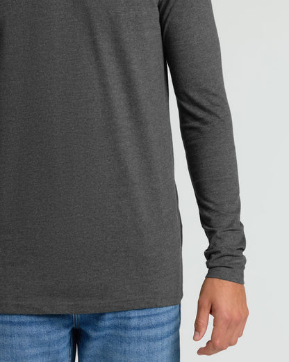 Cottry Charcoal Heather Gray Tall Long Sleeve T-Shirt - product image 5