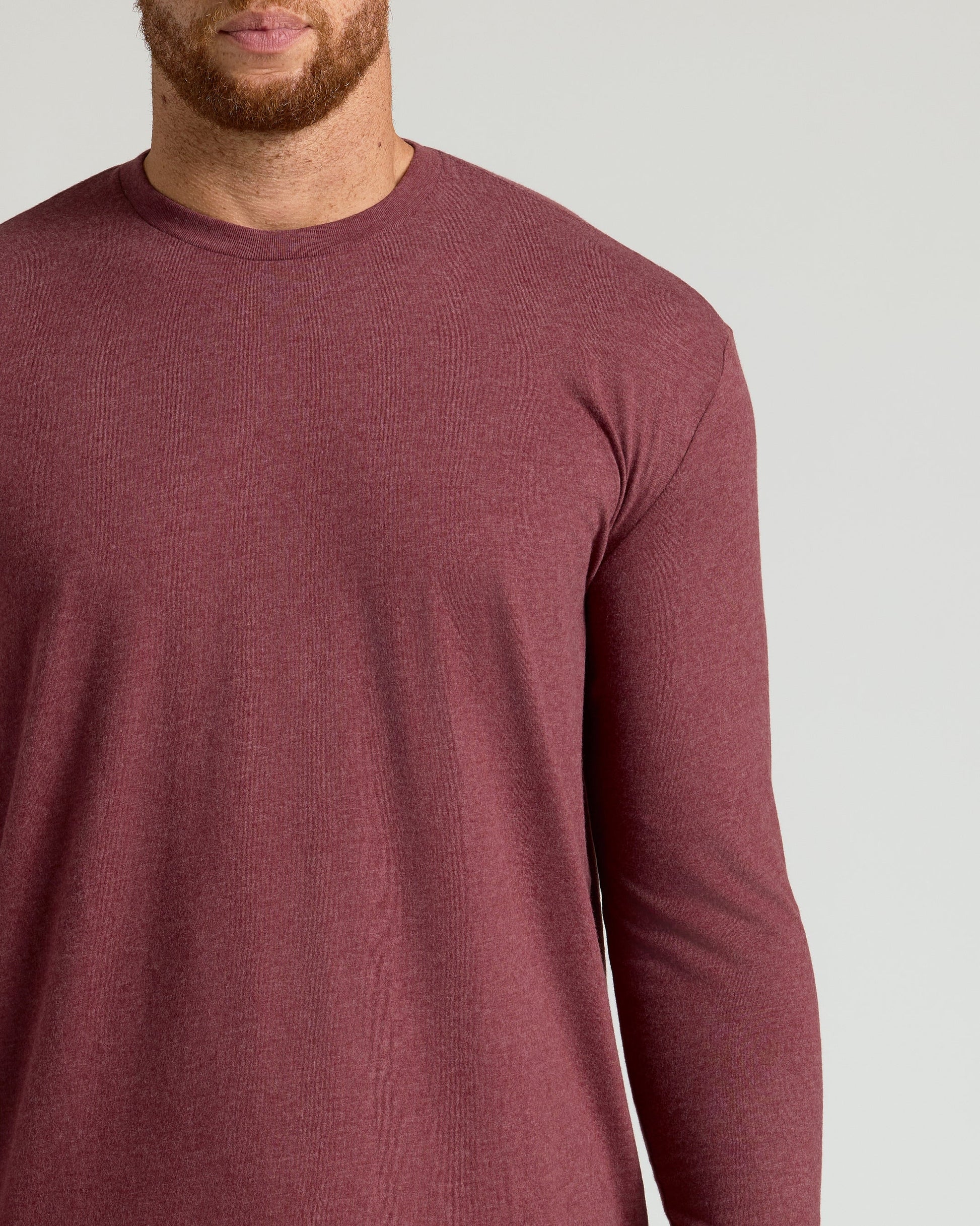 Cottry Dark Heather Clovewood Tall Long Sleeve T-Shirt - product image 3