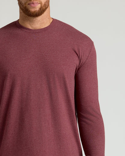 Cottry Dark Heather Clovewood Tall Long Sleeve T-Shirt - product image 3