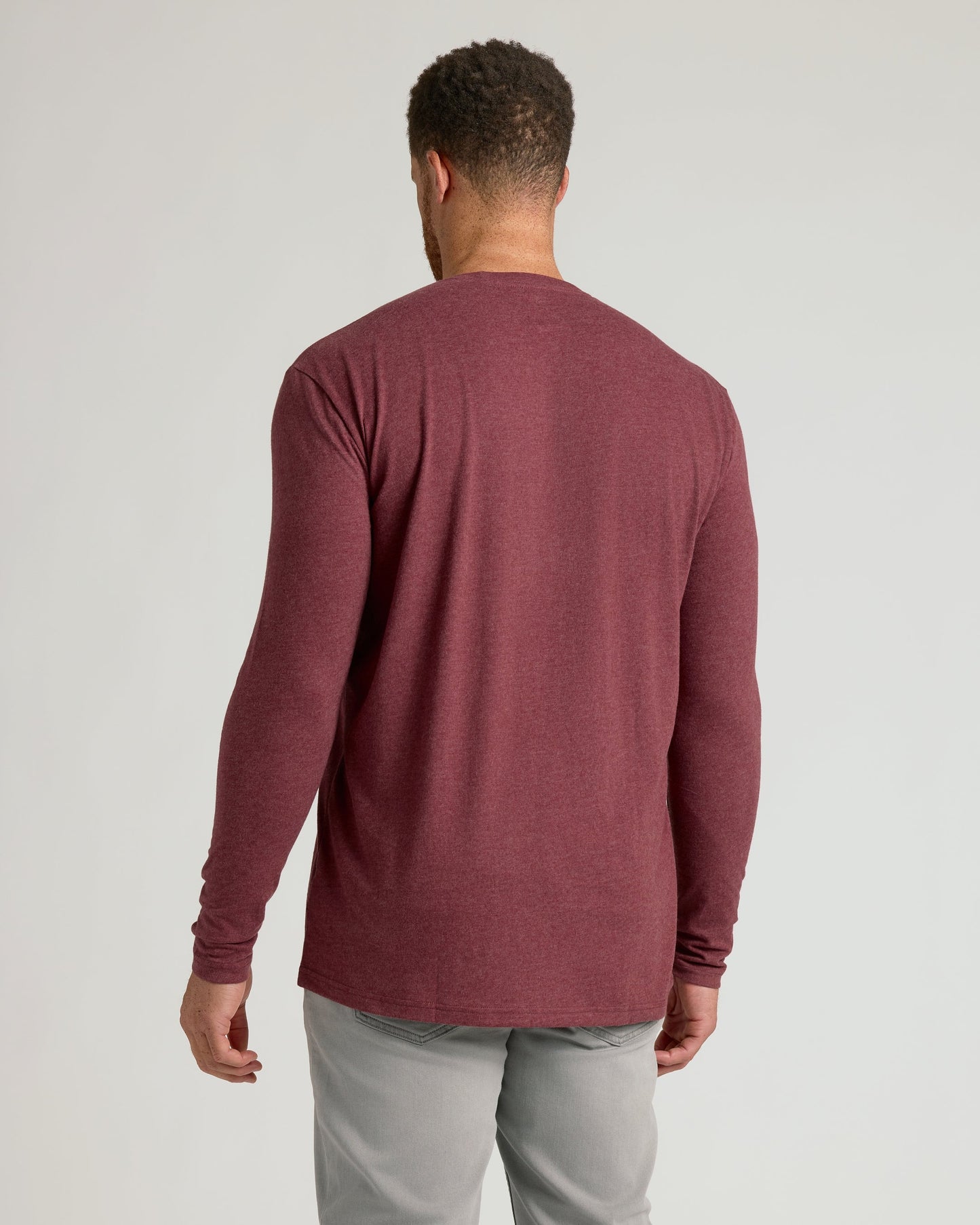 Cottry Dark Heather Clovewood Tall Long Sleeve T-Shirt - product image 5