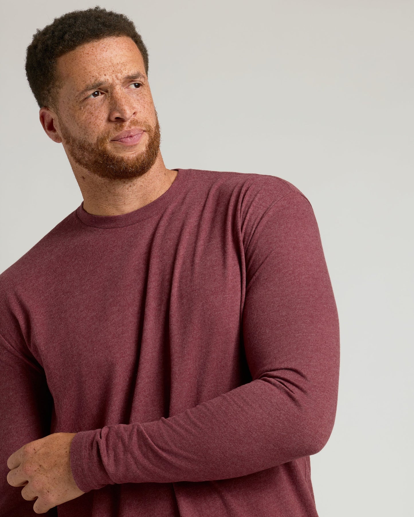 Cottry Dark Heather Clovewood Tall Long Sleeve T-Shirt - product image 6