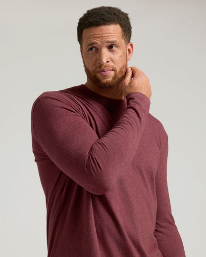Cottry Dark Heather Clovewood Tall Long Sleeve T-Shirt - product image 7