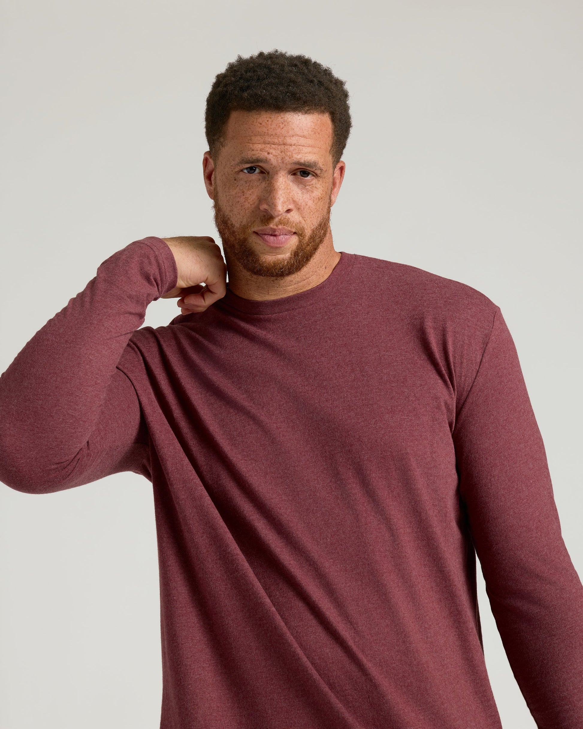 Cottry Dark Heather Clovewood Tall Long Sleeve T-Shirt - product image 8
