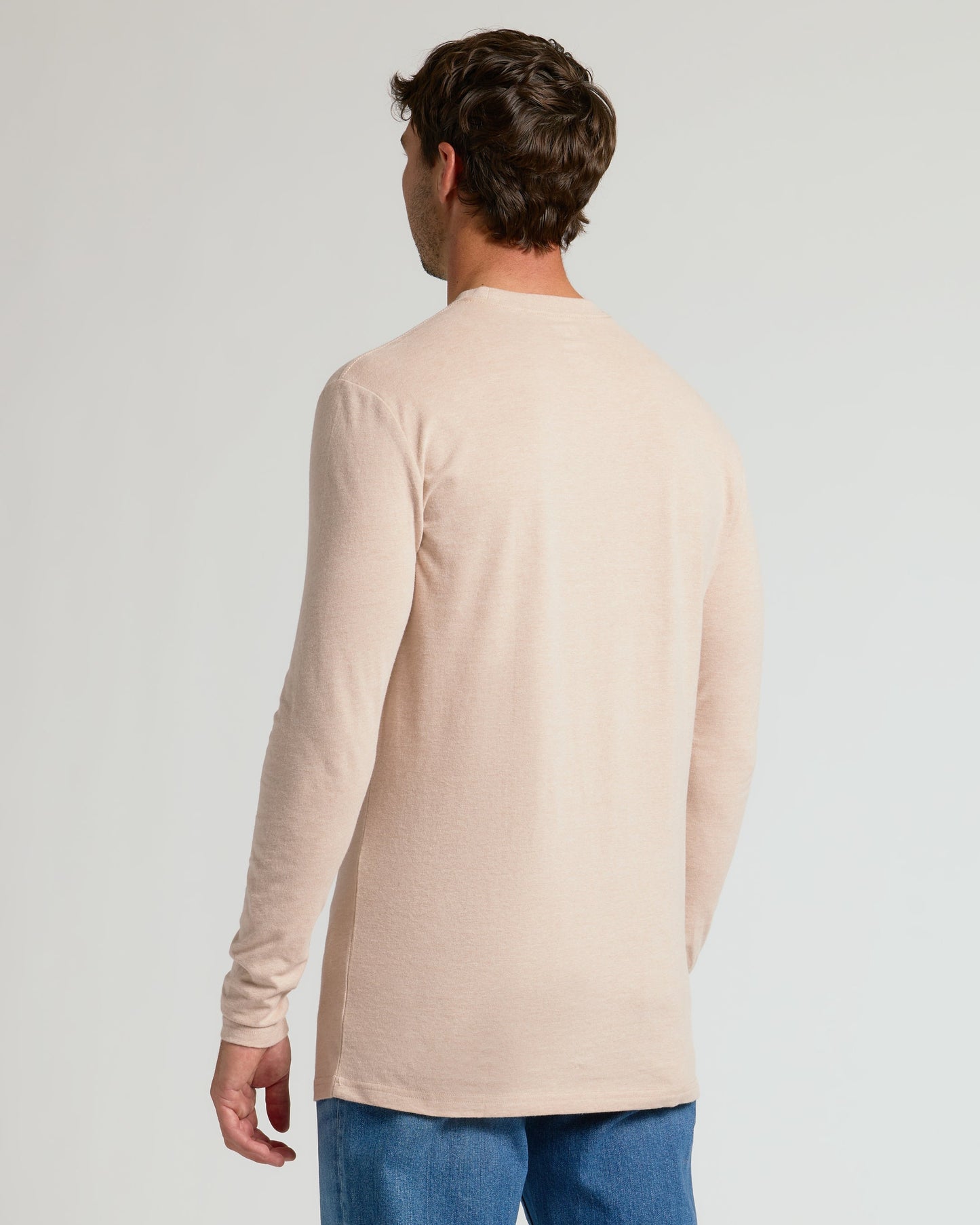 Cottry Heather Camel Tall Long Sleeve T-Shirt - product image 3