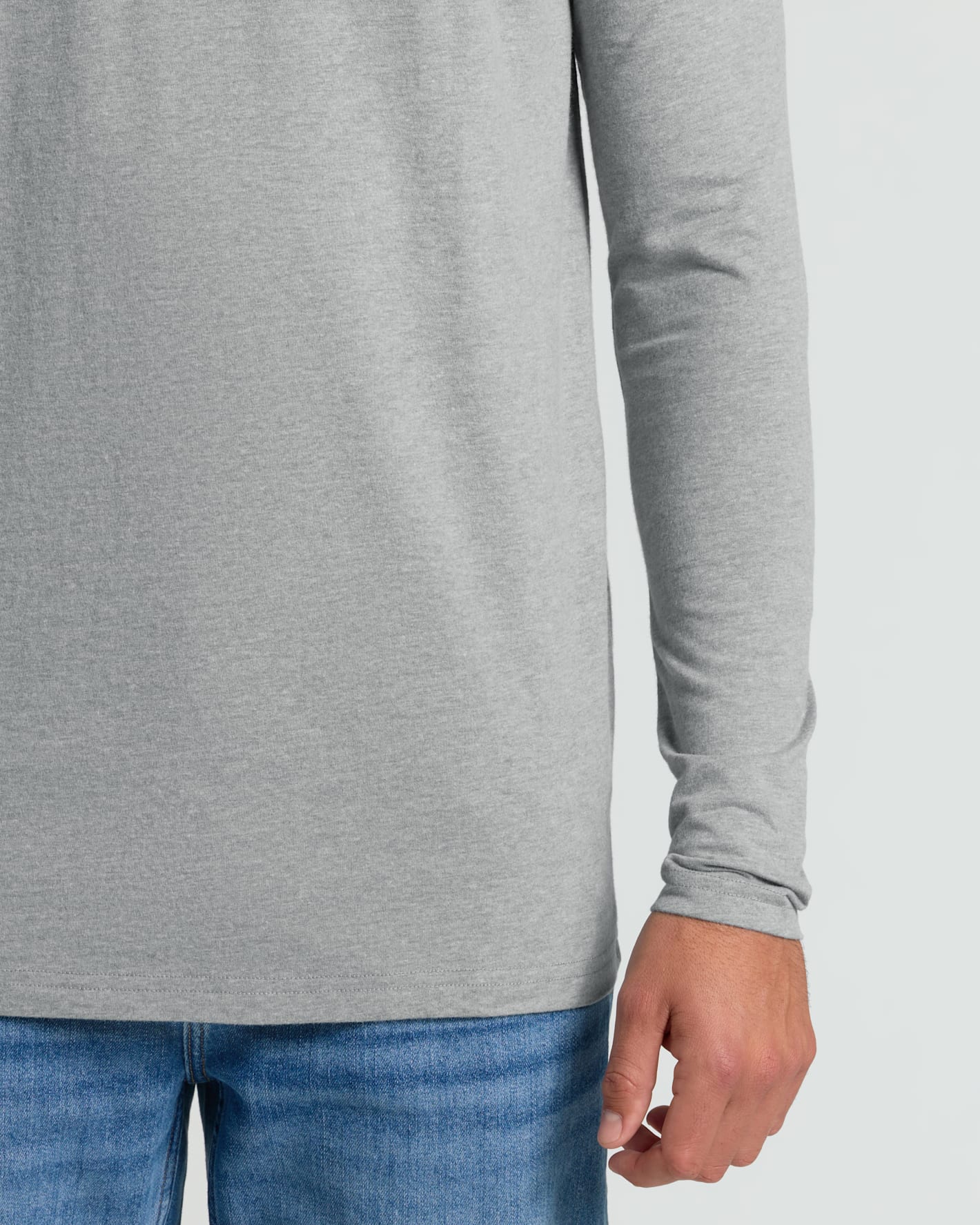 Cottry Heather Gray Tall Long Sleeve T-Shirt - product image 5