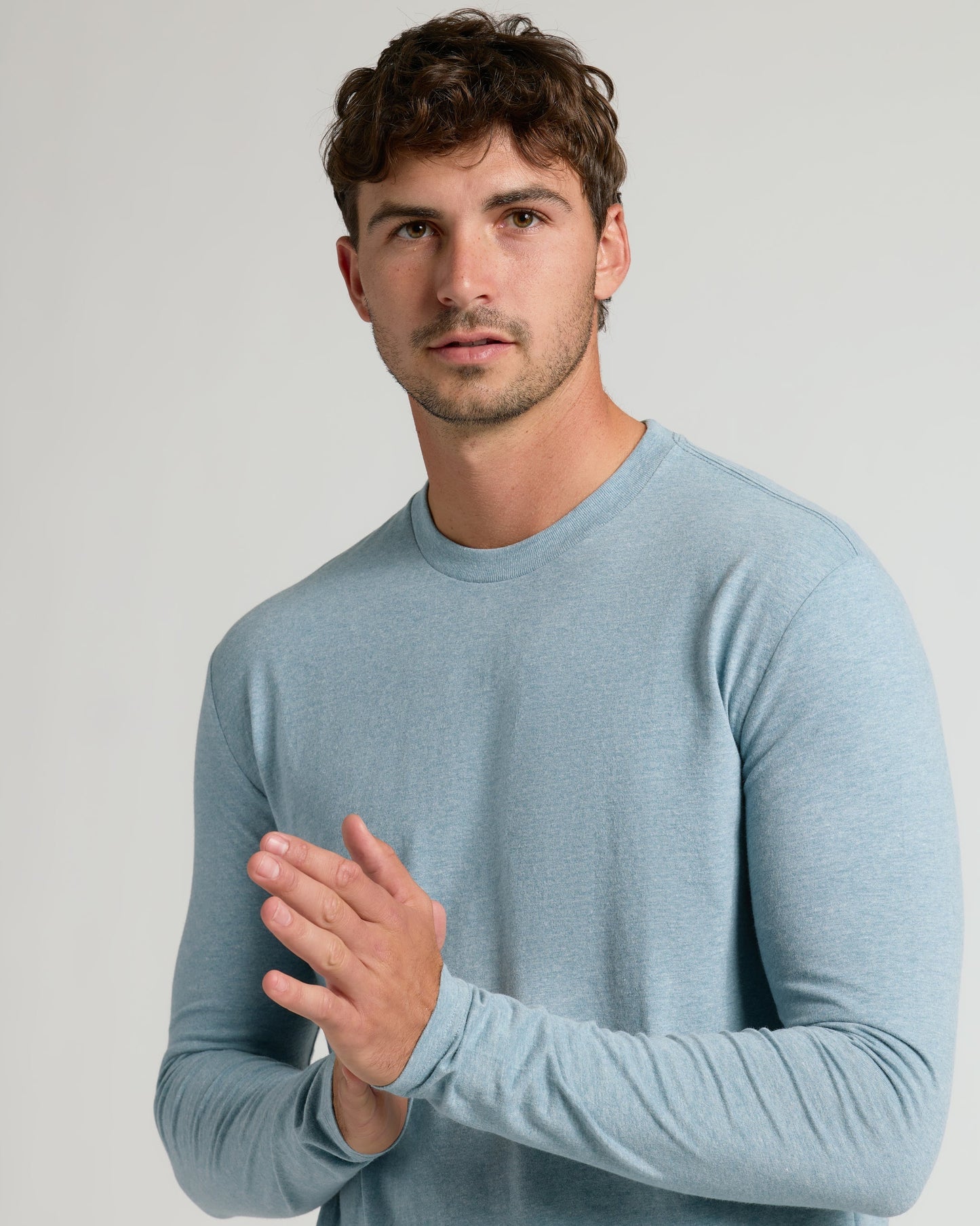 Cottry Heather Sapphire Tall Long Sleeve T-Shirt - product image 4