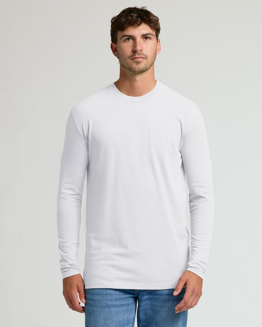 Cottry White Tall Long Sleeve T-Shirt - product image 1
