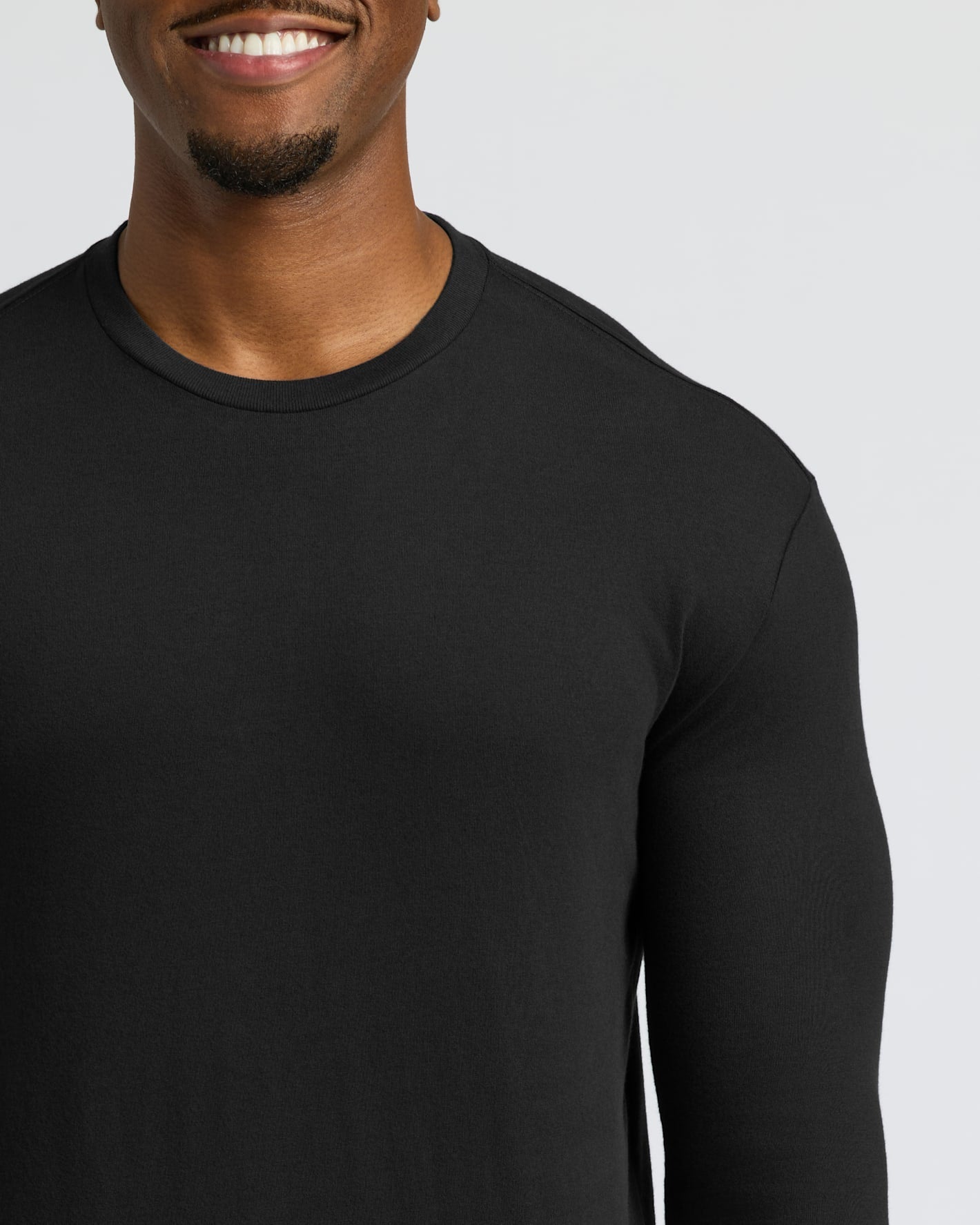 Cottry All Black Tall Long Sleeve Crew 3-Pack - product image 5