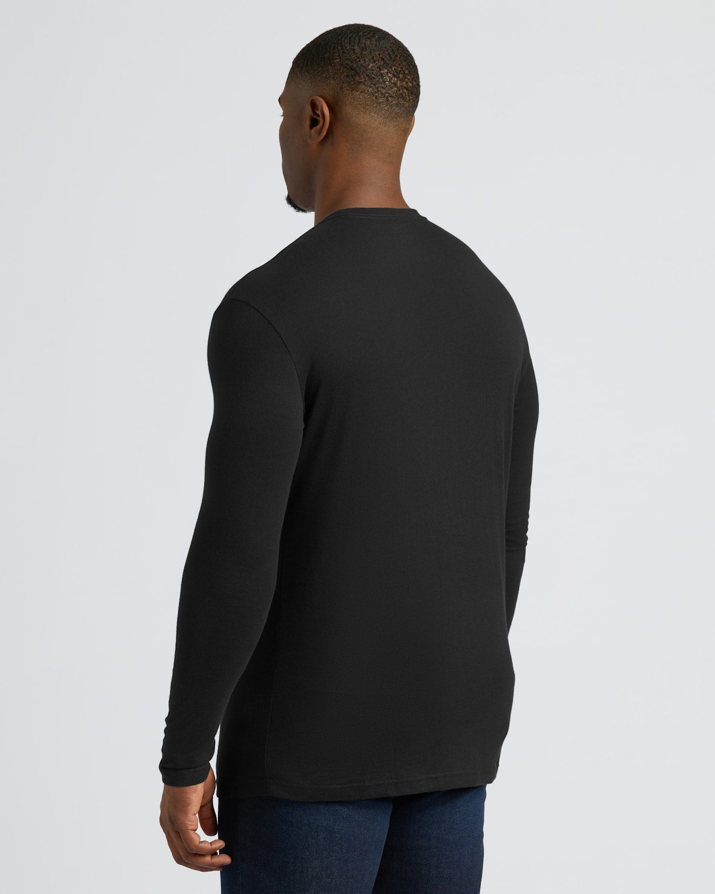 Cottry All Black Tall Long Sleeve Crew 3-Pack - product image 4