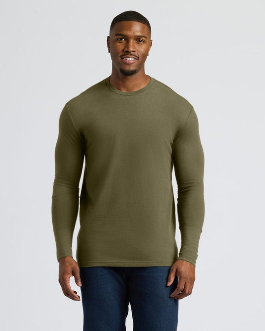 Cottry Military Green Tall Long Sleeve T-Shirt - product image 1