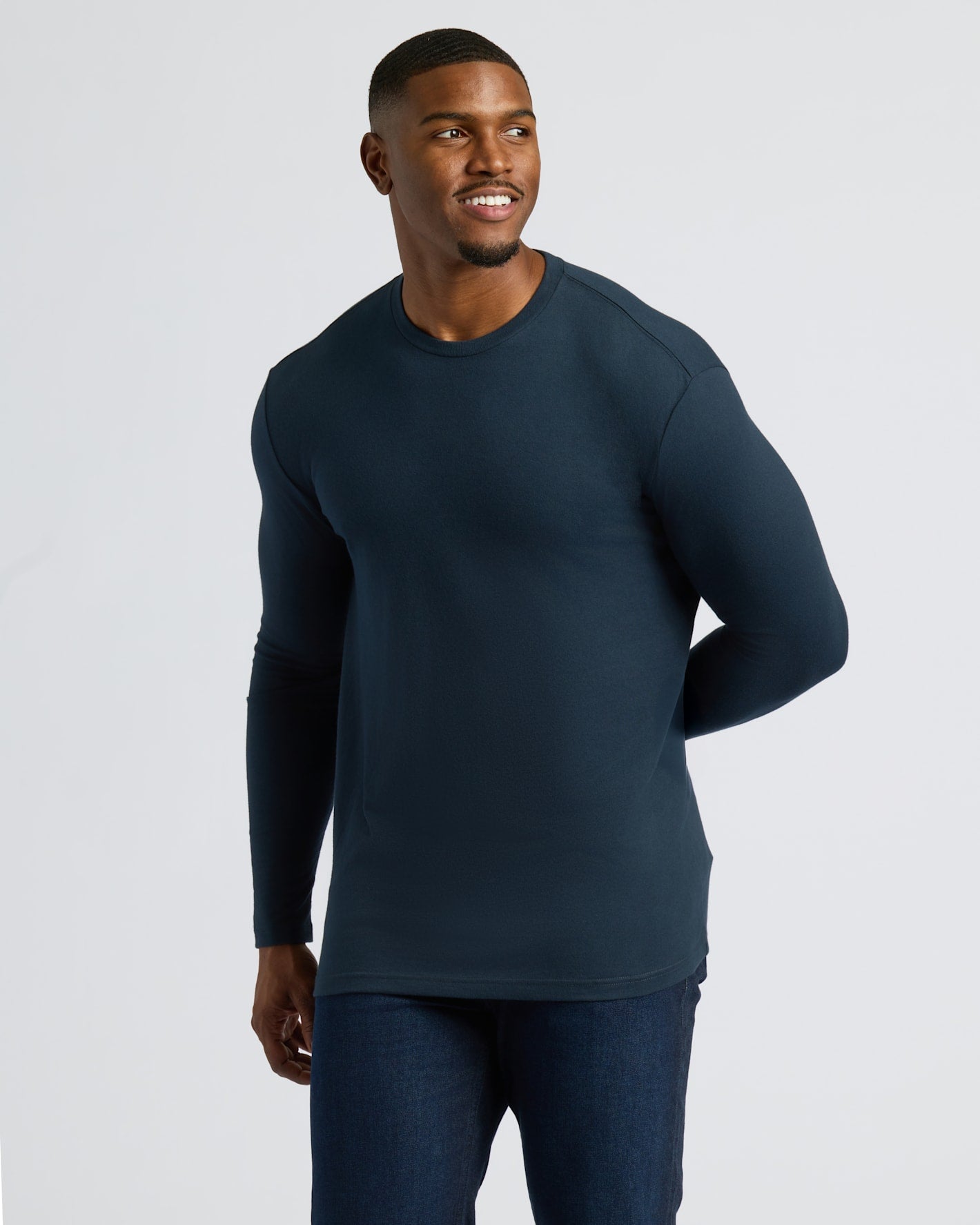 Cottry All Navy Tall Long Sleeve Crew 3-Pack - product image 2