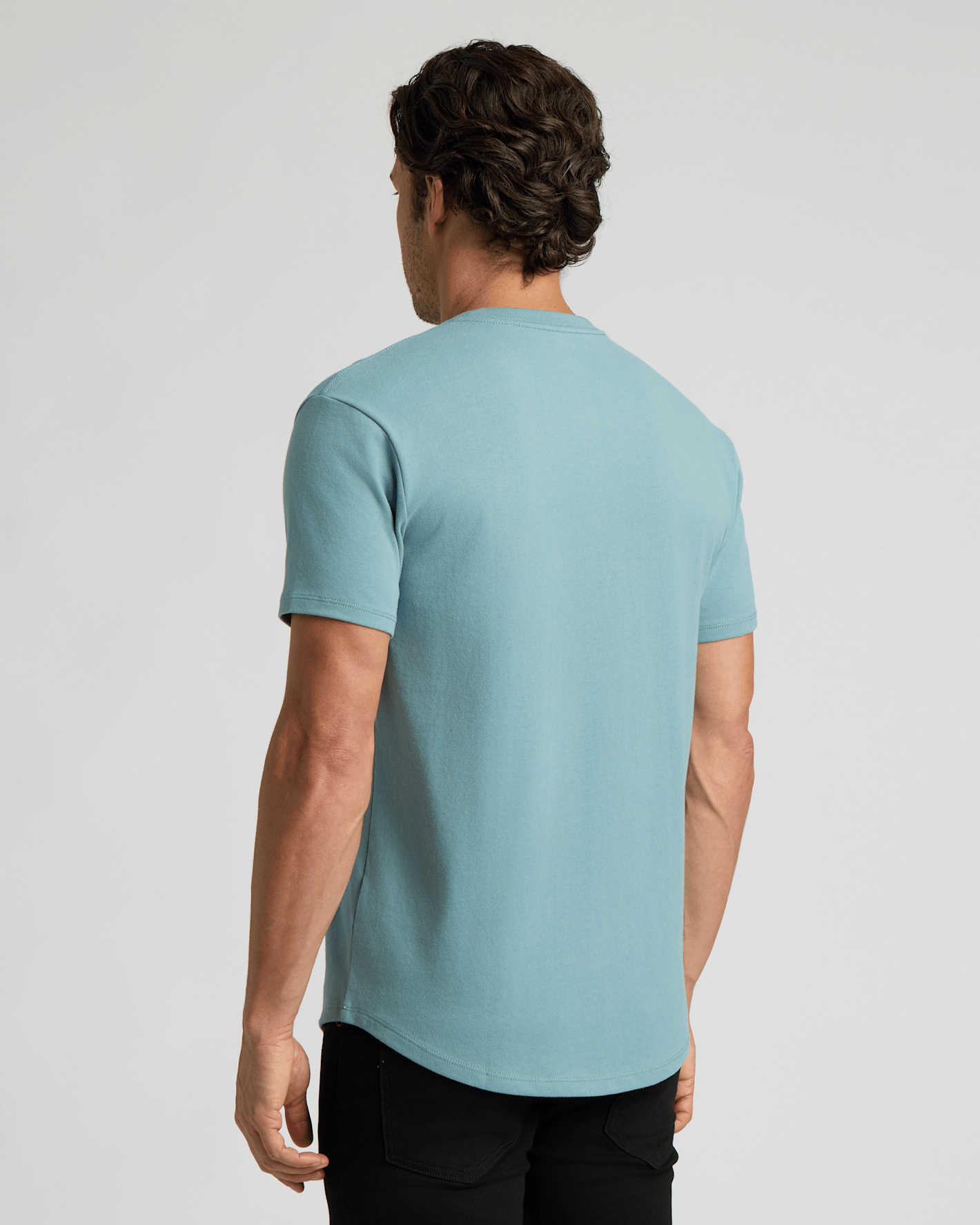 Cottry Citadel Heavyweight Curved Hem Henley - product image 5