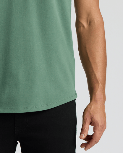 Cottry Neo Fern Heavyweight Curved Hem Henley - product image 7