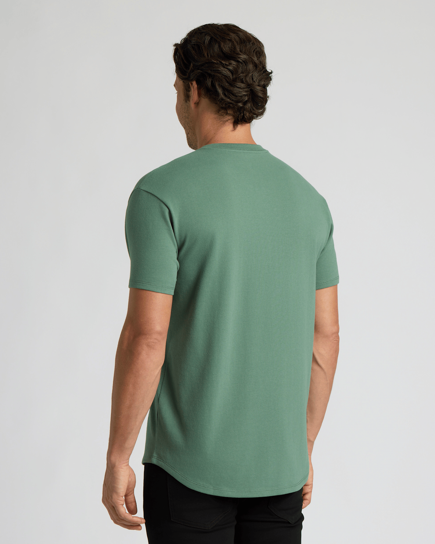 Cottry Neo Fern Heavyweight Curved Hem Henley - product image 5