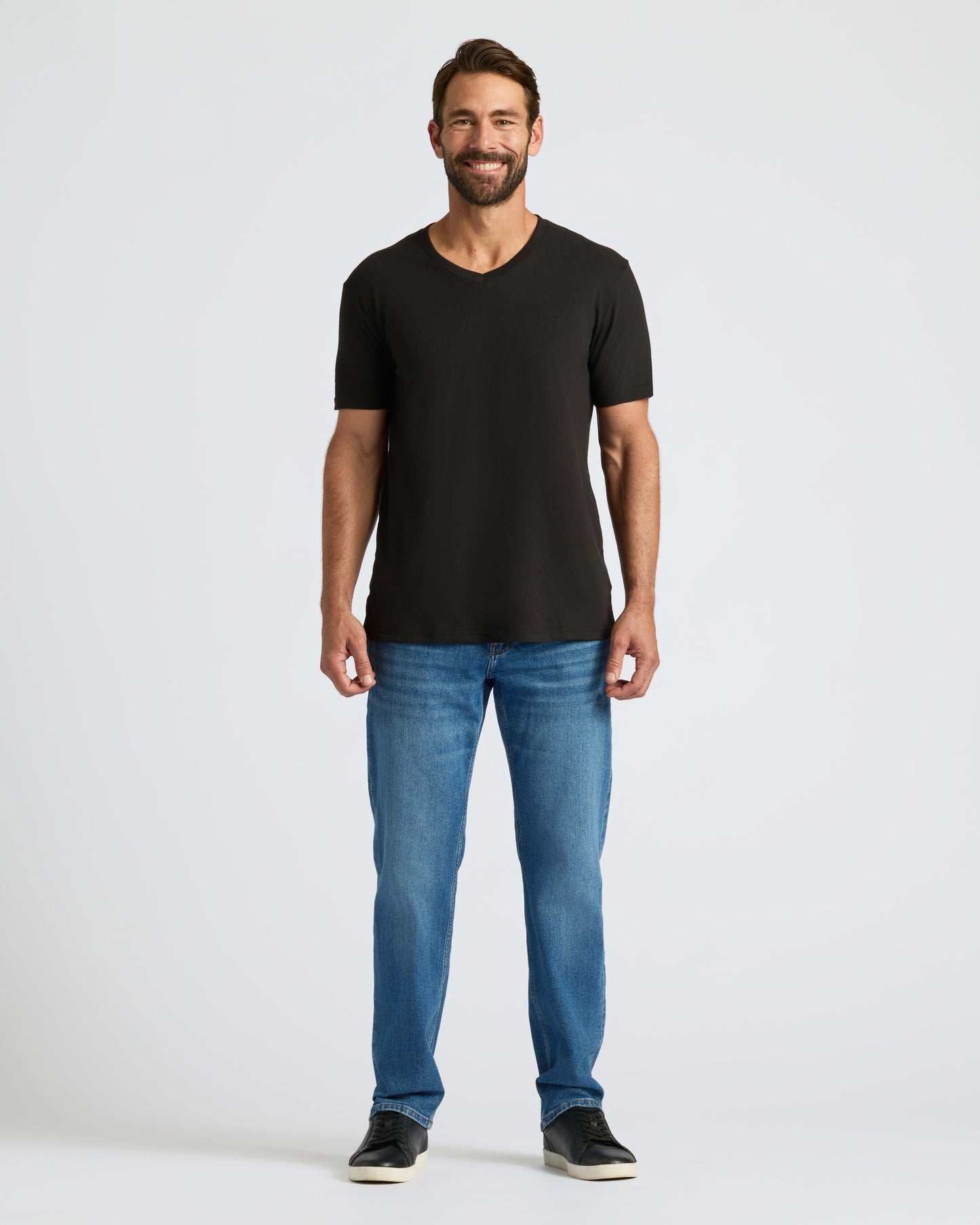 Cottry Black Classic V-Neck 6-Pack - product image 3