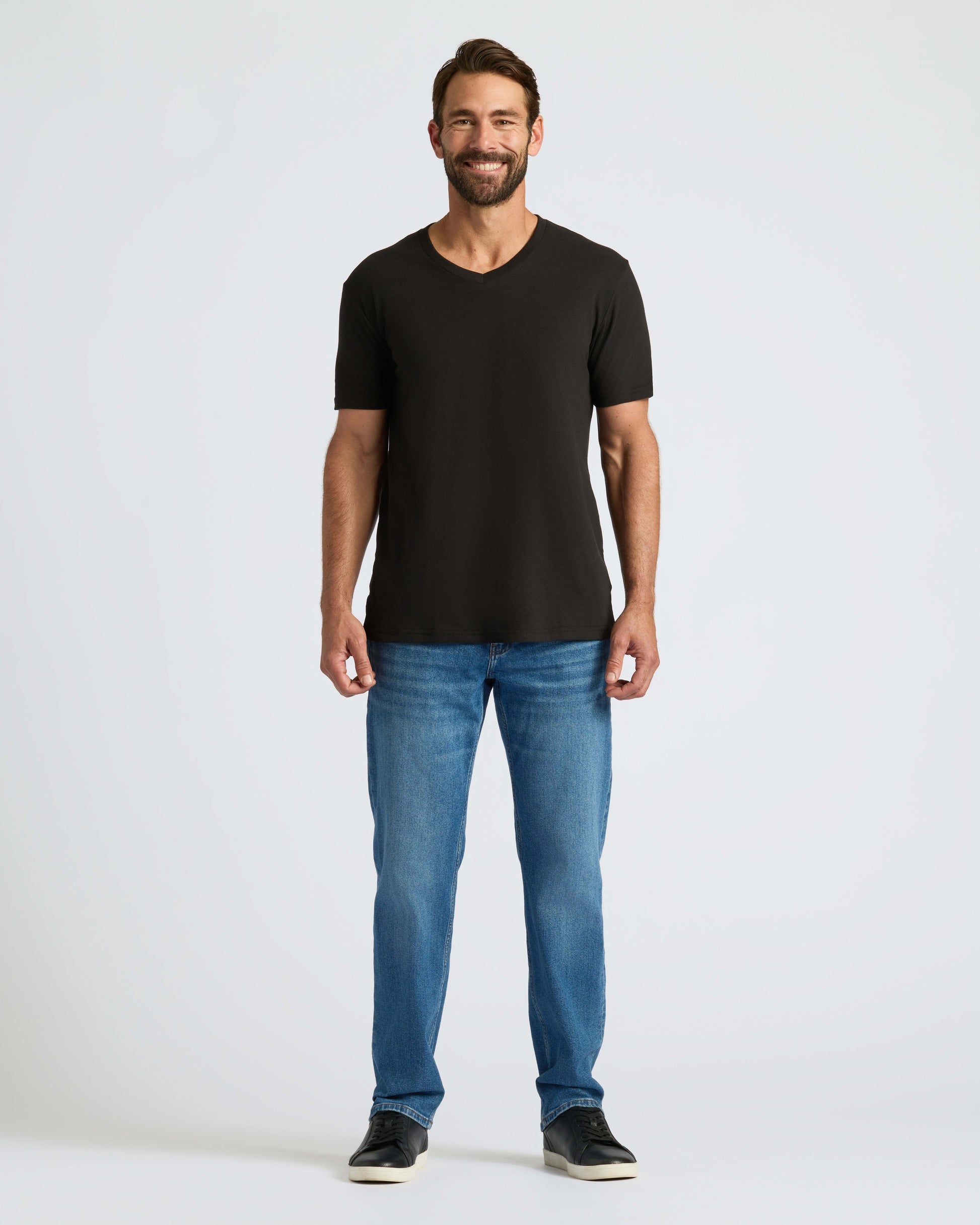 Cottry Black Classic V-Neck 6-Pack - product image 3